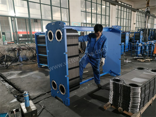Gasketed Plate Water To Water Heat Exchanger Stainless Steel