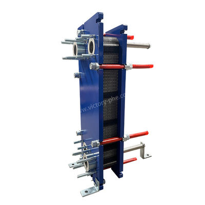 Flanged Or Threaded Connection Fusion Bonded Plate Heat Exchanger With EPDM Gasket