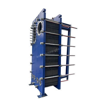 Hastelloy Plate Heat Exchanger For Condensing Unit Condenser Or Viton Plate Gasket