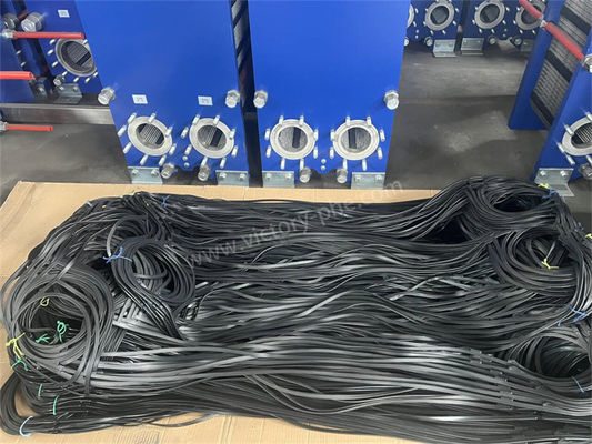 Rubber Plastic Exchanger Gasket Types NBR HNBR EPDM Material