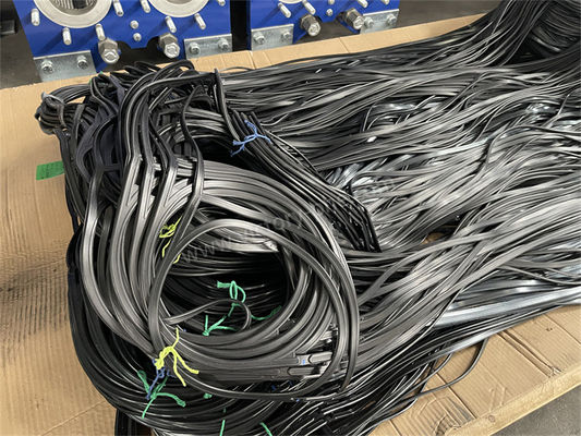 Rubber Plastic Exchanger Gasket Types NBR HNBR EPDM Material