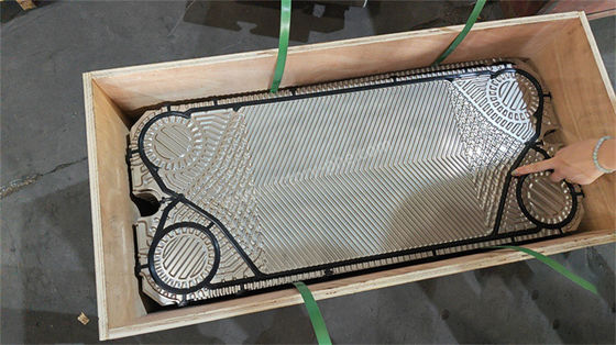 Clean GEA Heat Exchanger Plate Powder Coating 0.5mm 0.6mm Thickness