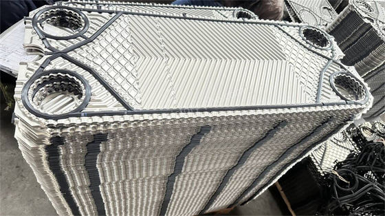 Smooth Vicarb Heat Exchanger Plates Hygiene V4 / V8 / V13 / V20