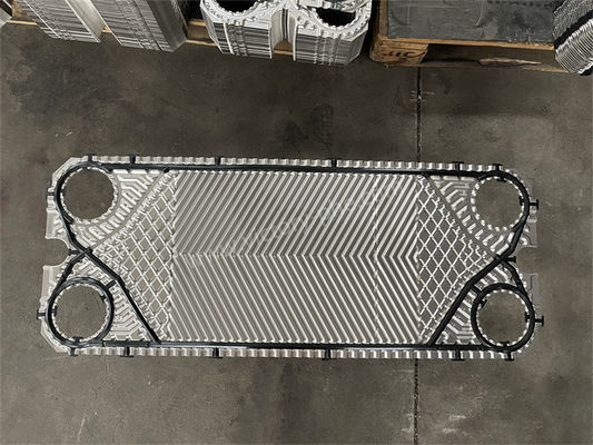 Nickel Sondex Heat Exchanger Plate 500mm Width Heat Transfer Plate