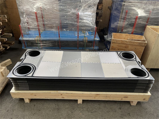 Custom Tranter Heat Exchanger Plates With 0.5mm 0.6mm Thickness