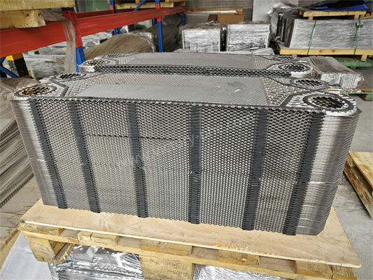 Sondex Plate Type Heat Exchanger Components 0.6mm Corrosion Resistant