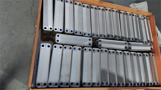 Hastelloy Accessen Heat Exchanger Plate Herringbone / Chevron Plate Pattern