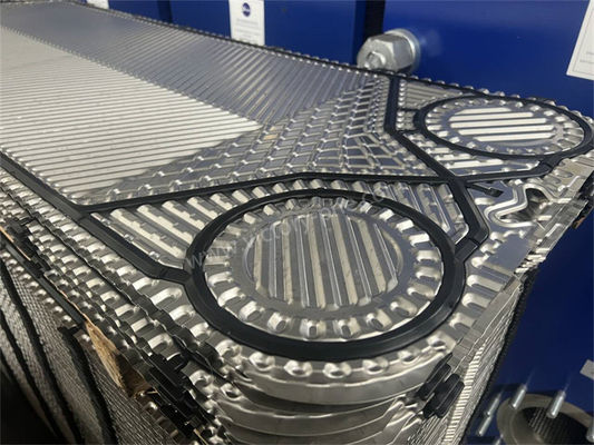 Hastelloy Accessen Heat Exchanger Plate Herringbone / Chevron Plate Pattern