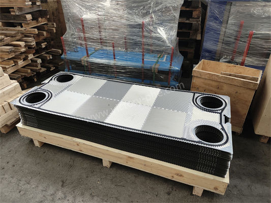 A145 J185 APV SPX Heat Exchanger Plate With Stainless Steel / Titanium
