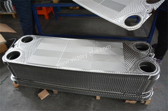 Heat Exchanger APV Plates 0.5mm 1.00mm Thickness Stainless Steel Material