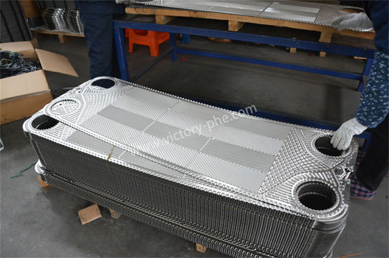 V60 Vicarb Heat Exchanger Plates Cold and Hot Transfer Plate SGS
