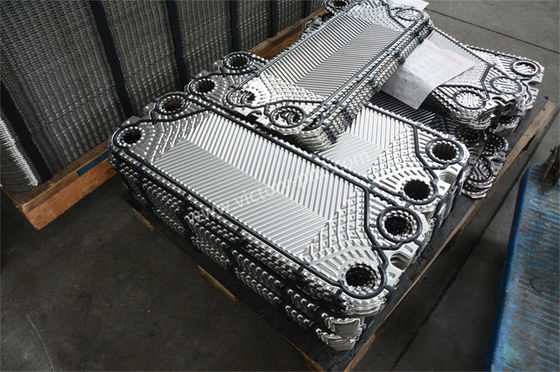 Industry GEA Heat Exchanger Plate Hastelloy Alloy / Nickel Material