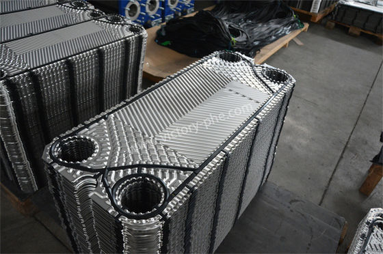 PHE Industrial Plate Heat Exchanger 1000mm Gasketed Plate Length