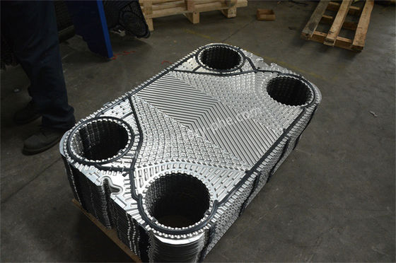 PHE Industrial Plate Heat Exchanger 1000mm Gasketed Plate Length
