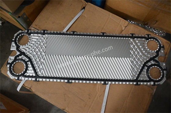 Industrial GEA Titanium Plates Chevron Plate Pattern For Oil Cooler