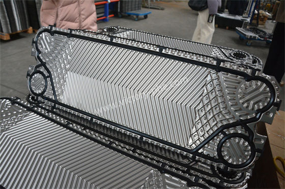  Heat Transfer Plates Hastelloy Alloy Chevron Plate Pattern