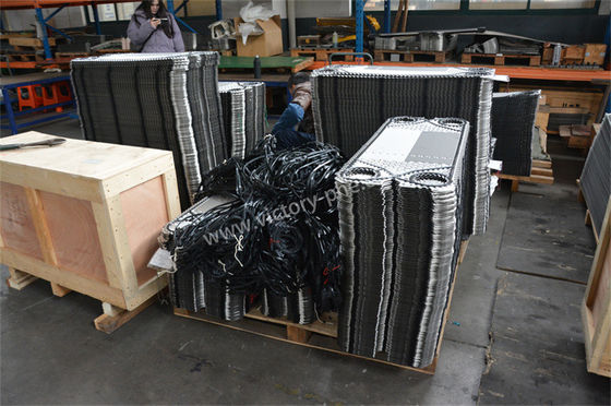 Titanium Vicarb Plates And Gaskets 0.5mm Thick Industrial Processes