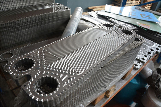 GC60 GX60 Tranter Heat Exchanger Plates With Gaskets Customized