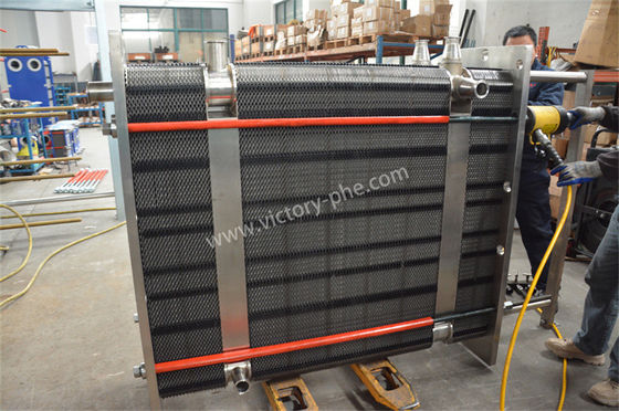 GC60 GX60 Tranter Heat Exchanger Plates With Gaskets Customized