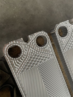 V28 Vicarb Heat Exchanger Plates Replacement Corrugated Pattern