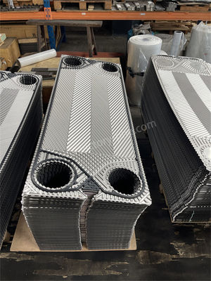 SS304 SS316 Vicarb Heat Exchanger Plates 0.5mm 0.6mm Thickness