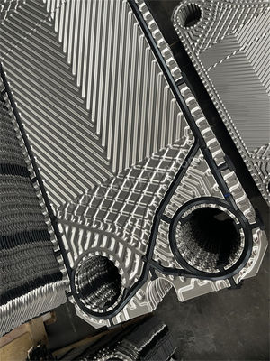 SS304 SS316 Vicarb Heat Exchanger Plates 0.5mm 0.6mm Thickness