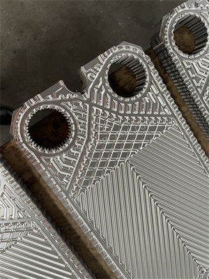 SS316 SS304 GEA Heat Exchanger Plate For Gasket Plate Heat Exchanger