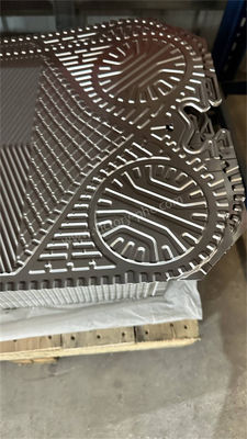 Clean GEA Heat Exchanger Plate Powder Coating 0.5mm 0.6mm Thickness