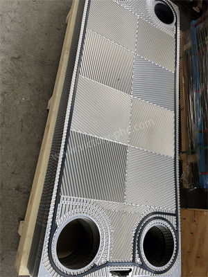 M3  Heat Exchanger Plate Components With NBR HNBR EPDM Gasket