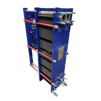 Industrial Cooling Heat Exchanger With Nickel Plate Frame, Of PHE Type