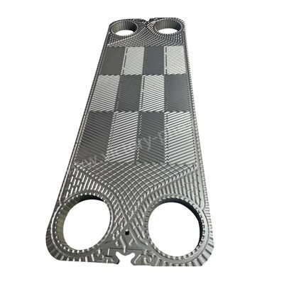 APV SPX Plate Heat Exchanger Plates Titanium / Stainless Steel