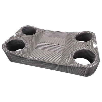 Nickel Alloy Vicarb Heat Exchanger Plates With Gasket 0.6mm Thickness
