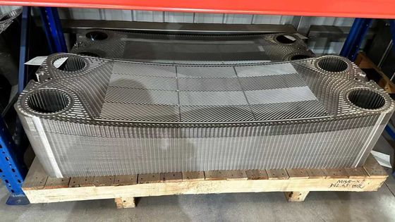 Hastelloy GEA Heat Exchanger Plate 0.5mm / 0.6mm Thickness Size