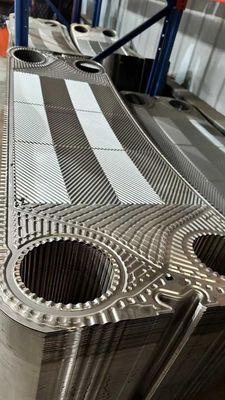 Custom GEA Plate Exchanger Heat Exchanger Plates in Titanium Material
