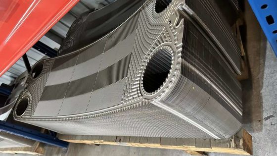 Industrial 304 / 316L Stainless Steel Brazed Plate Heat Exchanger