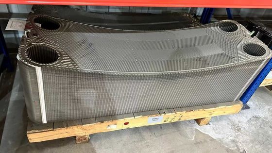 316L SUS APV SPX Heat Exchanger Plate With 200v/380v Up To 25 Bar
