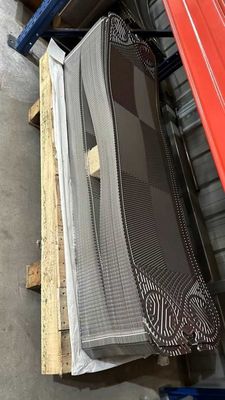 Quiet Chemical Fully Welded Plate Heat Exchanger For Industrial