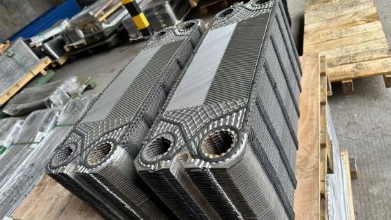 Accessen Bolted Heat Exchanger Plate With Clip On Gasket