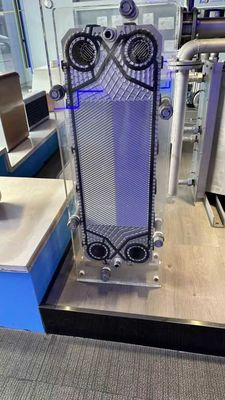 Optimize Heat Transfer Accessen Heat Exchanger Plate Customized Sizes Clip On Gasket Type