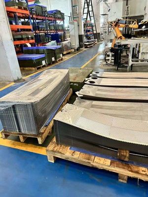 0.4mm Accessen Heat Exchanger Plate Powder Coating Regular Maintenance