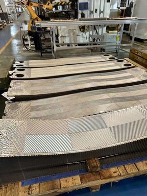 0.4mm Accessen Heat Exchanger Plate Powder Coating Regular Maintenance