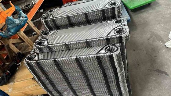Accessen Heat Exchanger Plate Customized Plate Gasket Thickness For Optimal Heat Transfer Area Of 0.05-500m2
