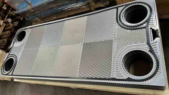 Custom Clip On Gasketed Heat Exchanger Plate 3.0Mpa Max Working Pressure