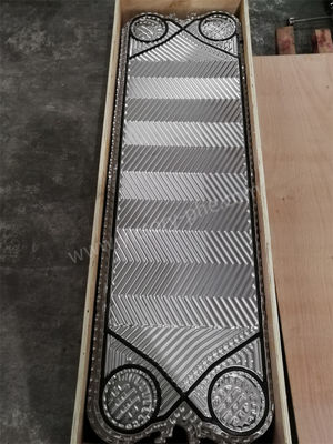 Herringbone Heat Exchanger Plate For Temperature Applications With NBR/EPDM/Viton Gasket