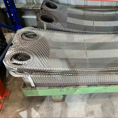 GEA Plate Heat Exchanger Plates Customised Titanium Material